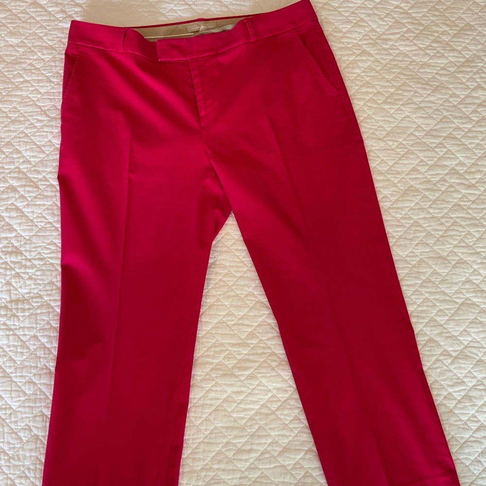 Banana Republic Women's Size 14 Hot Pink Dress Pants
